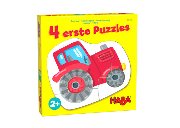 4 eerste puzzels - Boerderij