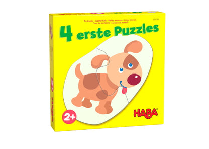 4 eerste puzzels - Jonge Dieren