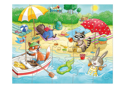 Haba Puzzels Puzzel De Seizoenen
