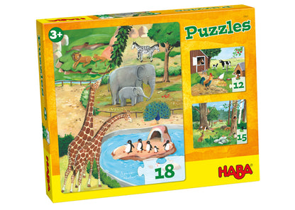 Haba Puzzels Puzzel Dieren
