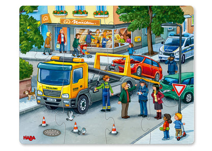 Haba Puzzels Puzzel in de Stad
