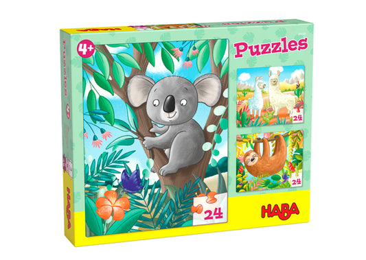 Puzzel Koala, Luiaard & Co