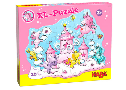 Puzzel XL - Eenhoorn Flonkerglans Wolken puzzelpret