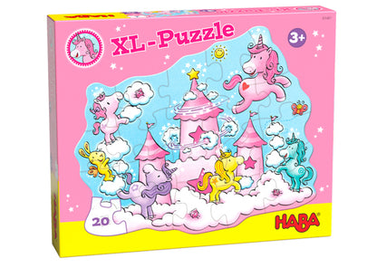 Haba Puzzels Puzzel XL - Eenhoorn Flonkerglans Wolken puzzelpret
