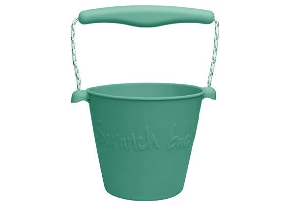 Scrunch Strand Emmer Mint Groen