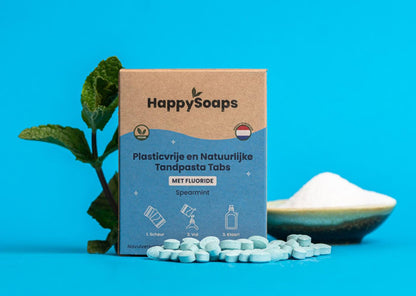 Tandpasta Tabs navulling met Fluoride - Spearmint